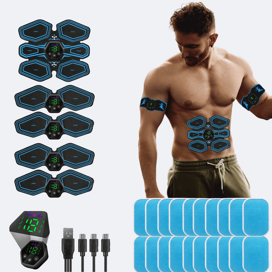 Professional Abs & Arms EMS Muscle Machine with Gel Pads - main product photo
