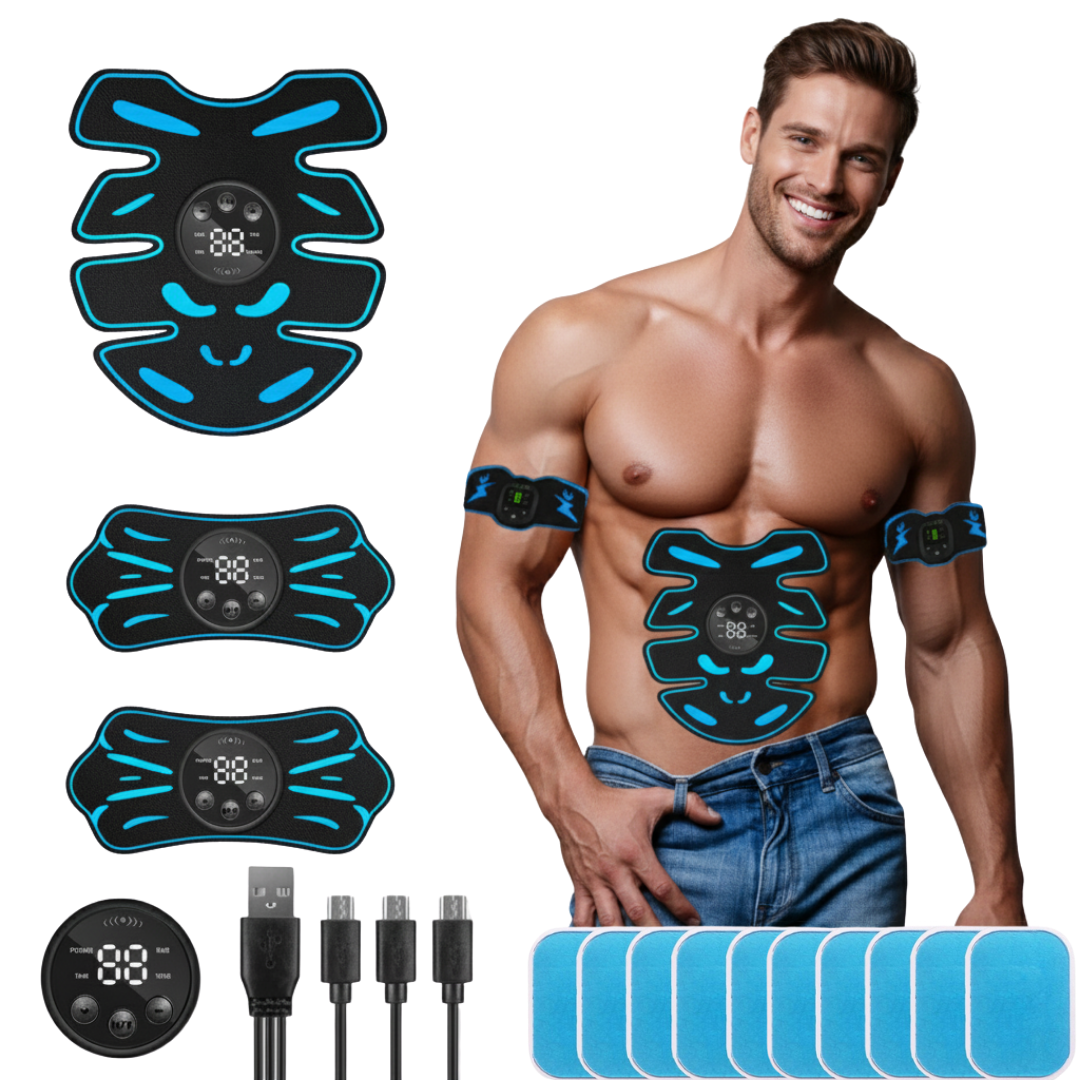 Professional Abs & Arms EMS Muscle Machine with Gel Pads - product photo 2