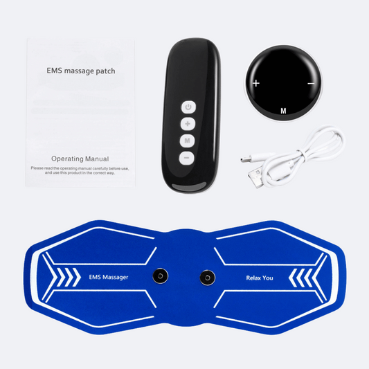 Smart EMS Pulse Massager – Remote Control, Touchscreen, Multi-Mode for Neck & Shoulder - main product photo