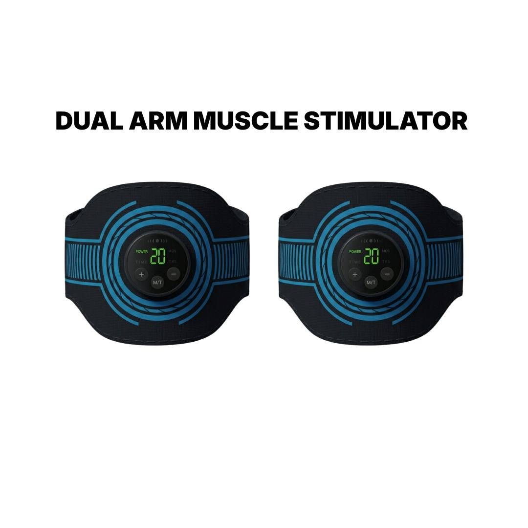 Dual arm EMS stimulator units