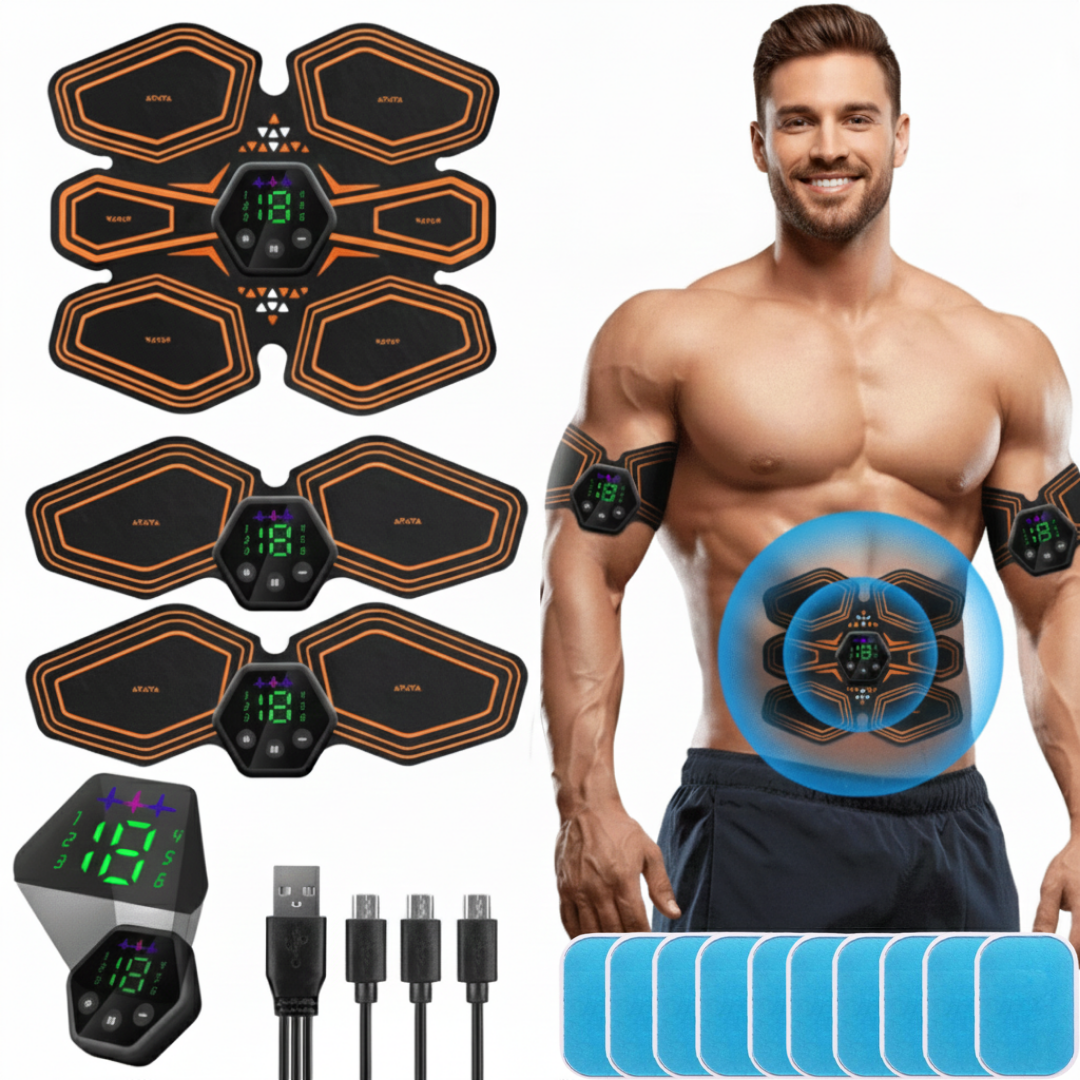 Professional Abs & Arms EMS Muscle Machine with Gel Pads - product photo 5