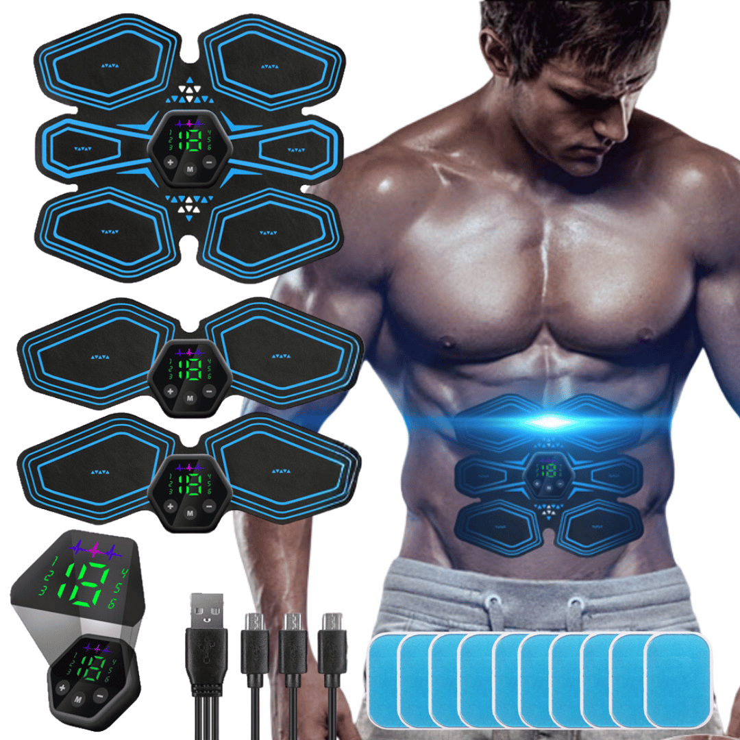Professional Abs & Arms EMS Muscle Machine with Gel Pads - product photo 6